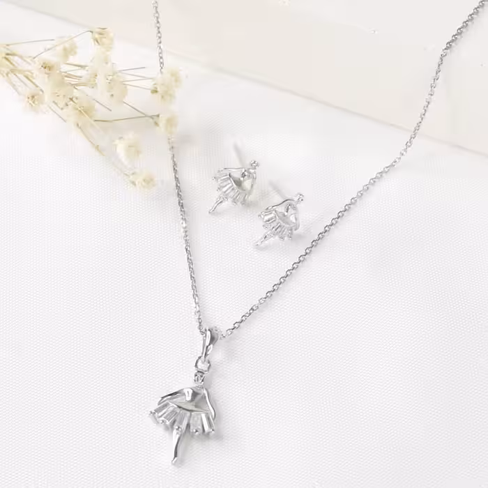 نیمست باله نقره عیار925 کد 7172