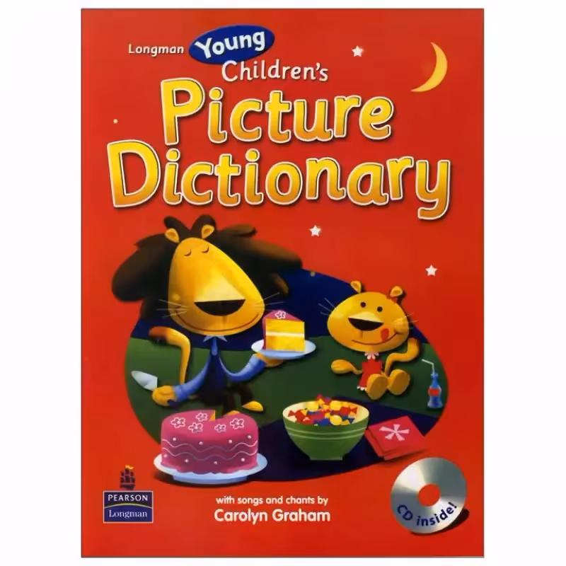 Longman Young Childrens Picture Dictionary (Red) کتاب