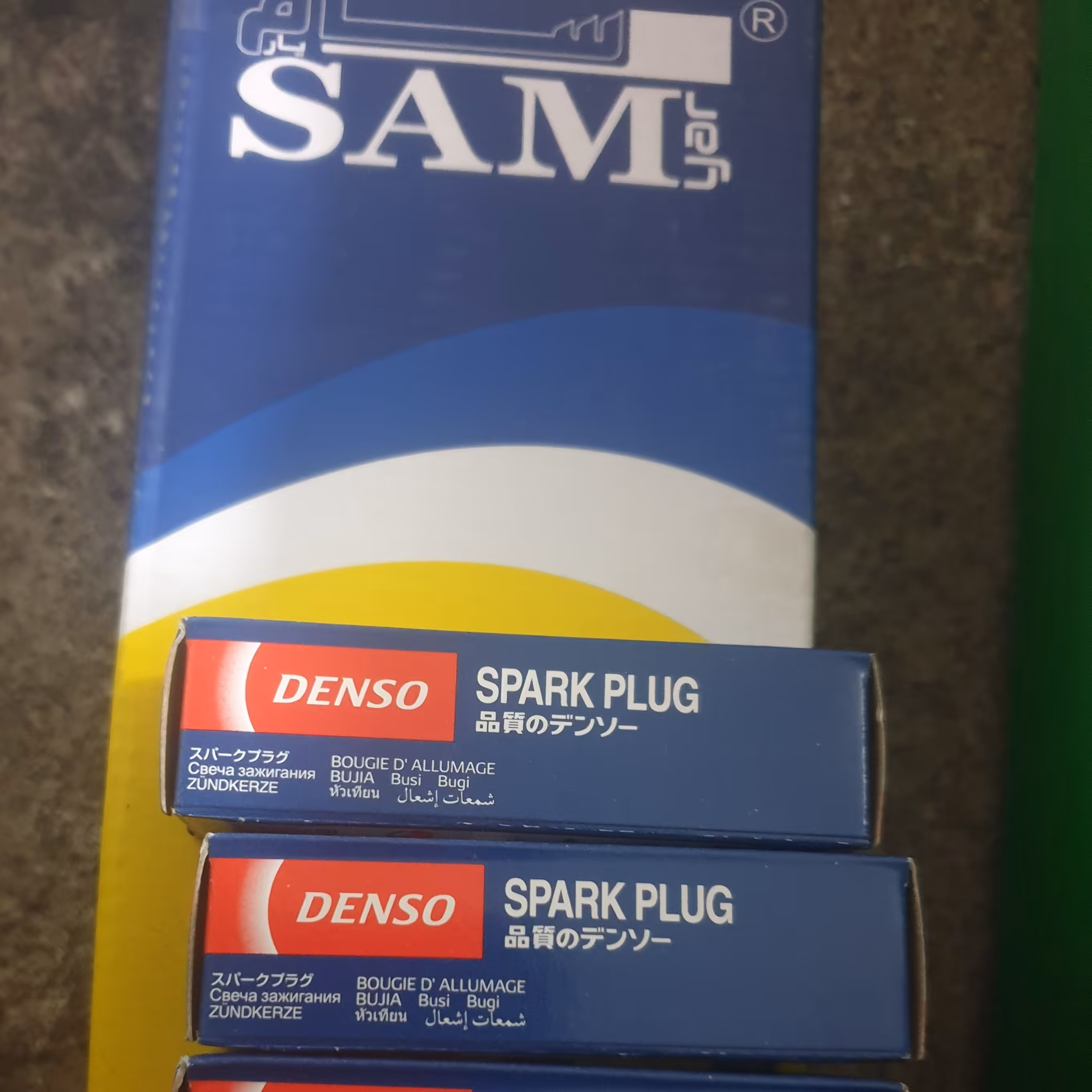 شمع موتور  بسته 4عددی و وایر