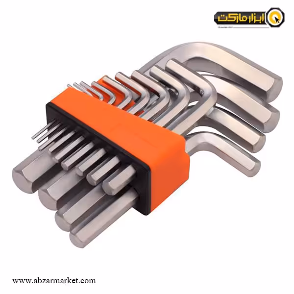 آچار آلن شش گوش داناپلاس کارتی کوتاه 13 عددی مدل D57213