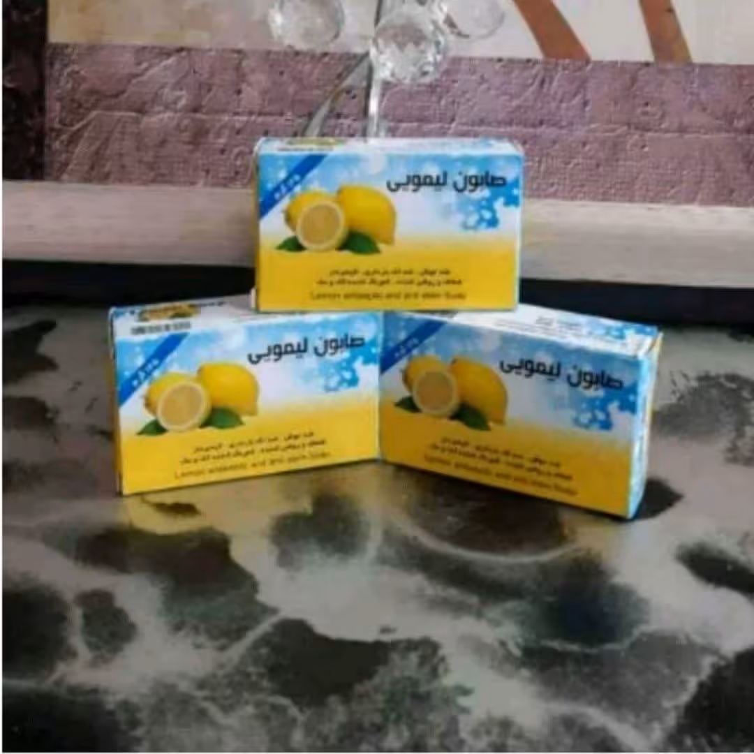 صابون لیمویی (ضد جوش تضمینی) عصاره ی خالص میوه ی لیمو ترش