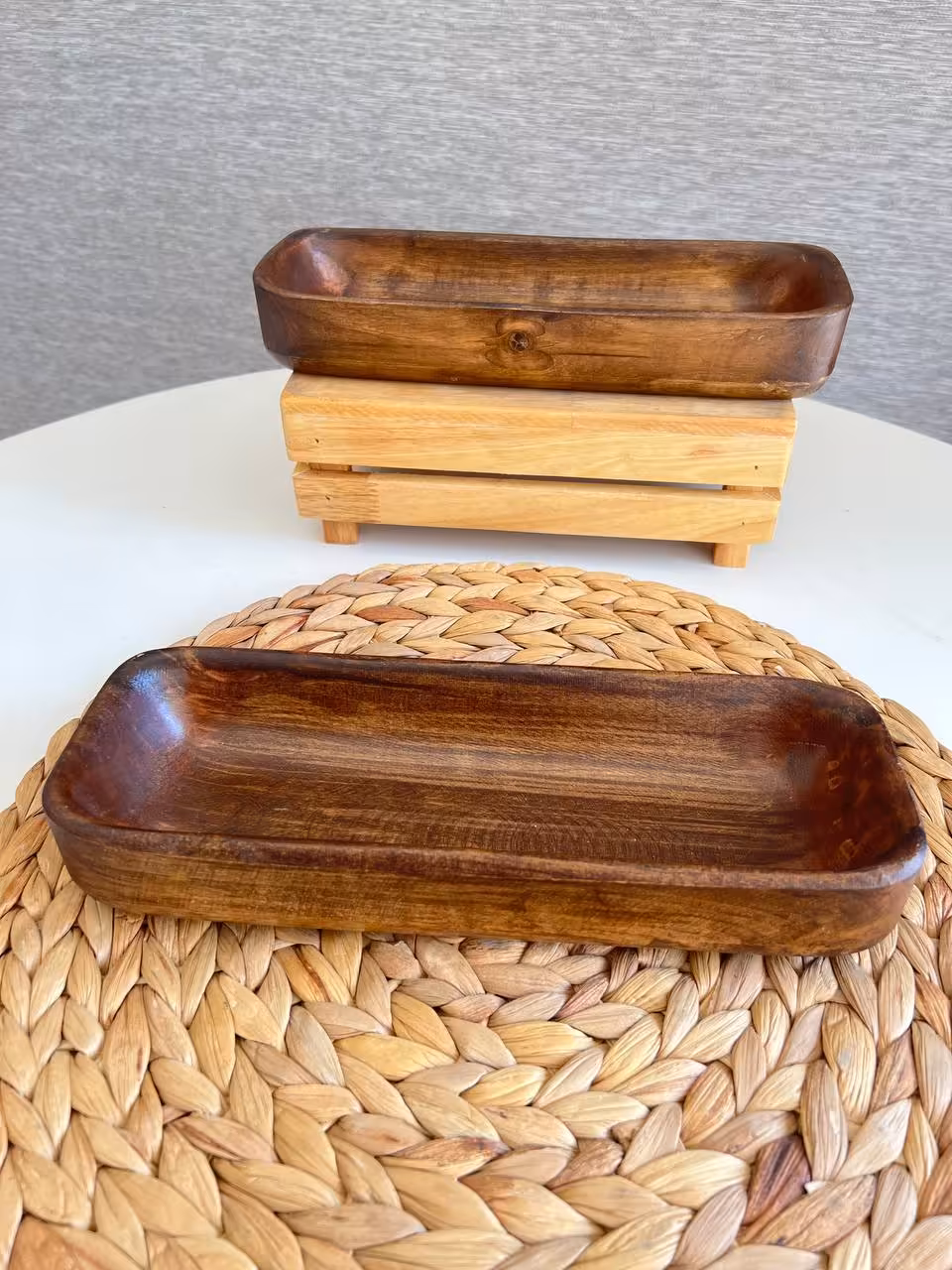 جای قاشق چنگال چوبی کد mdn
