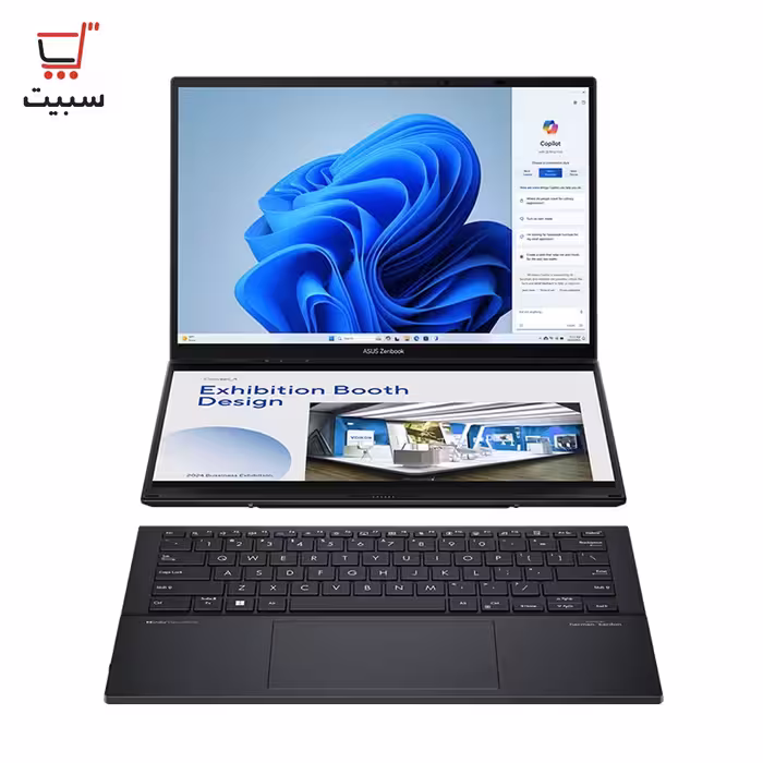 لپ تاپ 14.0 اینچی ایسوس مدل Zenbook Duo (2024) UX8406MA-CC