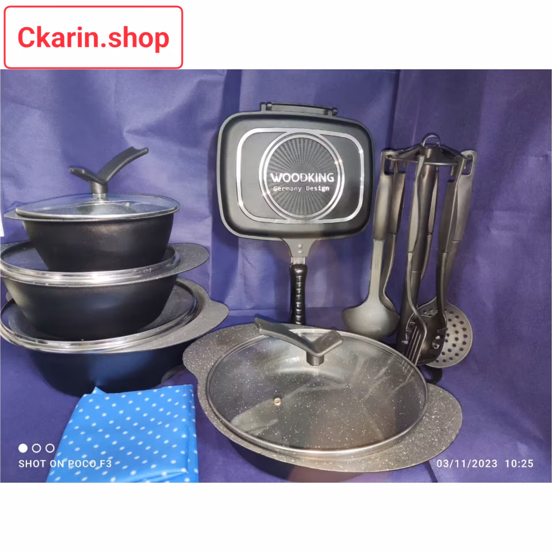 سرویس 18 پارچه چدن