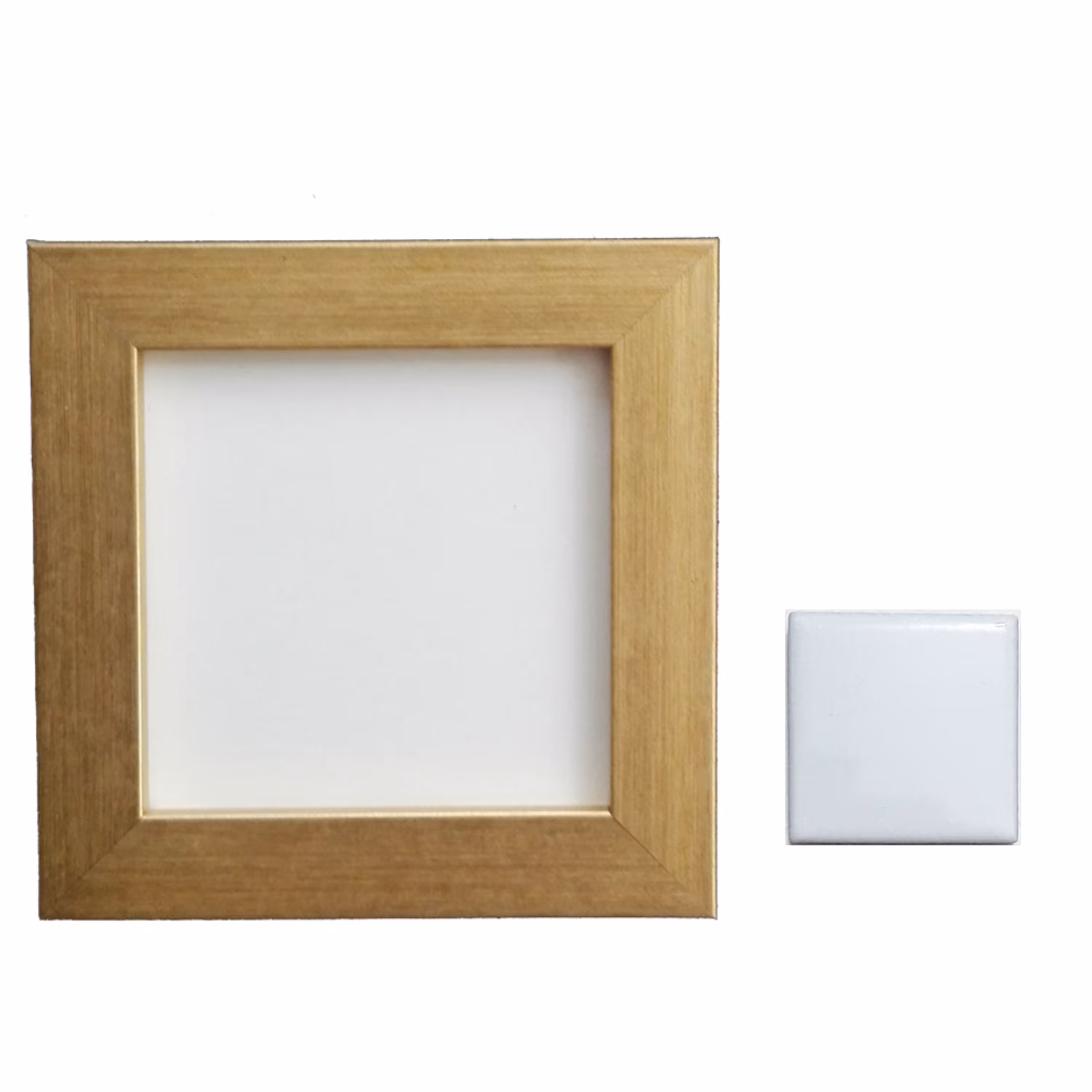 قاب کاشی طلایی به ابعاد 10در 10