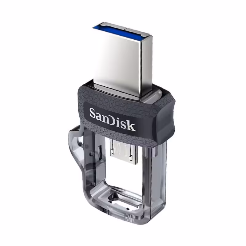 فلش مموری سن دیسک مدل Ultra Dual Drive M3.0 ظرفیت 16 گیگابات