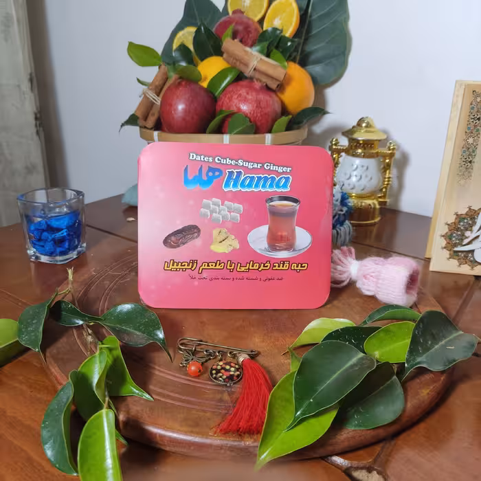 قند حبه خرما با طعم زنجبیل(400) گرمی