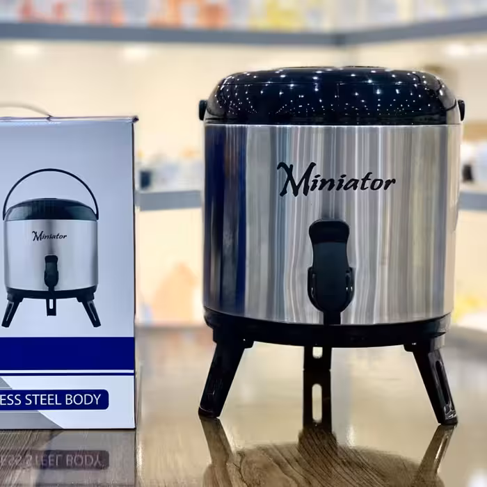 کلمن تمام  استیل  مینیاتور  6 لیتر ی