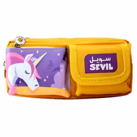 خرید جامدادی طرح یونیکورن مدل سویل کد 3023