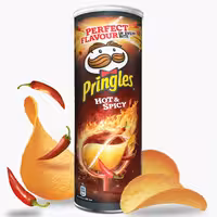چیپس پرینگلز 165 گرمی تند و اسپایسی