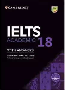 کتاب کمبریج ایلتس 18 آکادمیک cambridge IELTS 18 academic