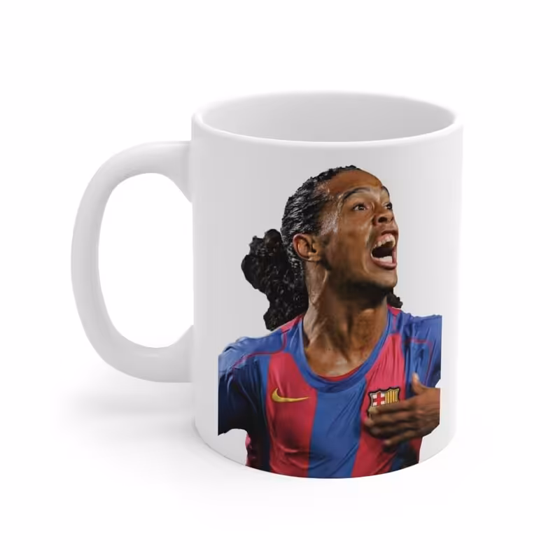 ماگ طرح رونالدینیو گائوچو Ronaldinho Gaucho مدل NM1647