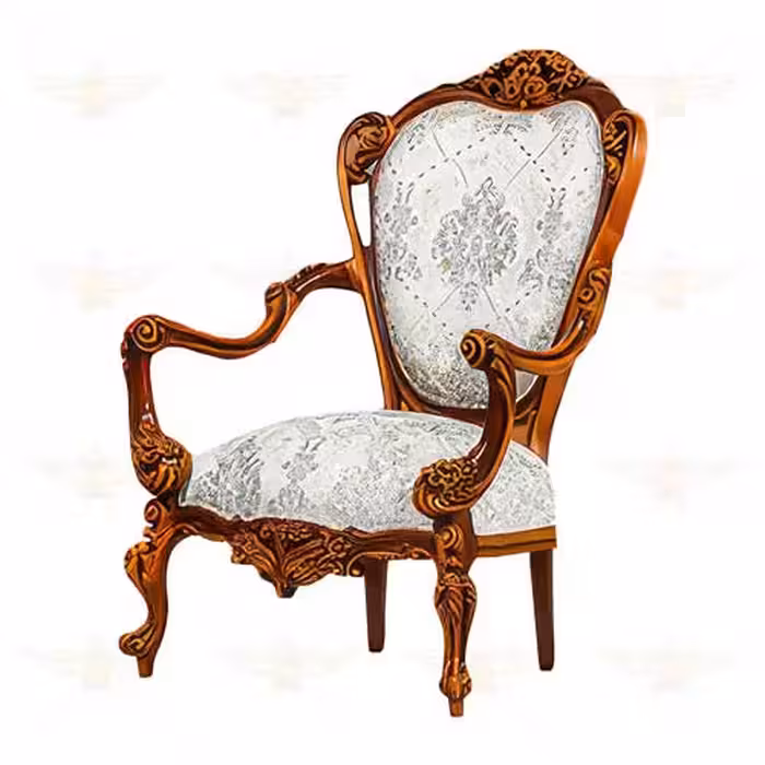 مبل سلطنتی تک نفره مینیاتور