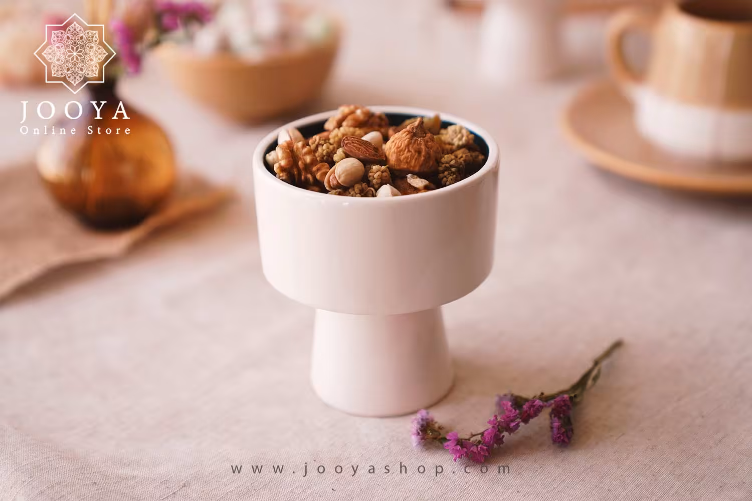 ظرف پایه دار آینا