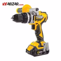 دریل پیچ گوشتی چکشی شارژی 20 ولت کنزاکس مدل 8880