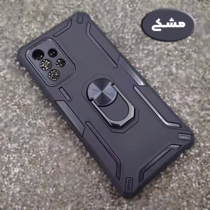 گارد(قاب) سامسونگ A13-4G بتمن ضد ضربه هولدر دار-samsung A13-4G