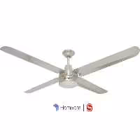 پنکه سقفی چهار پره فلزی لامپ دار ساپر مدل SCF-495L