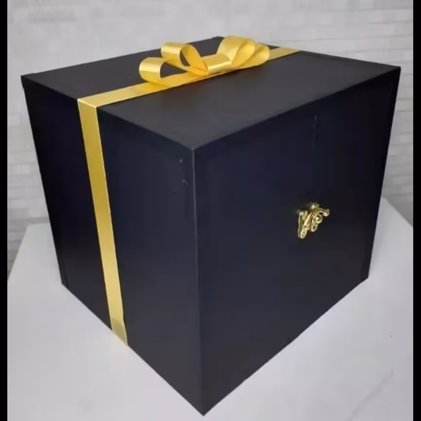 باکس مشکی سایز 40 در 40  مقوایی