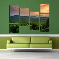 تابلو شاسی طرح جنگل سایز 90X120