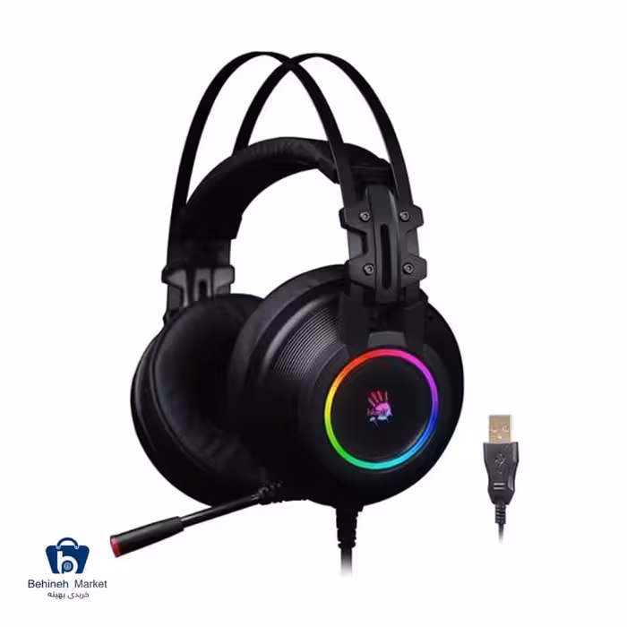 هدست گیمینگ باسیم ای فورتک مدل Bloody G528C