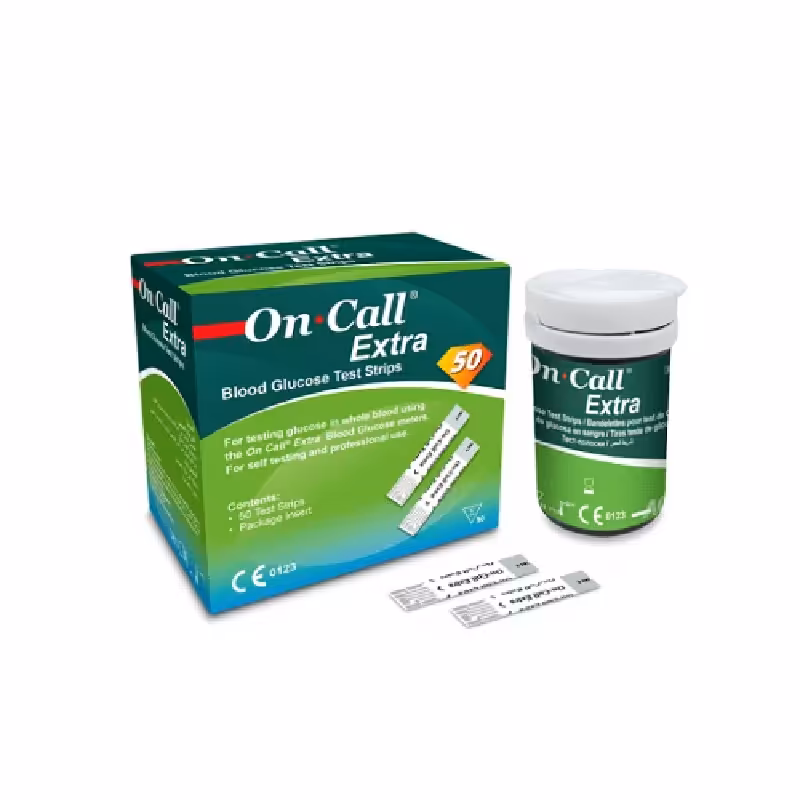 نوار تست قند خون آنکال اکسترا On Call Extra