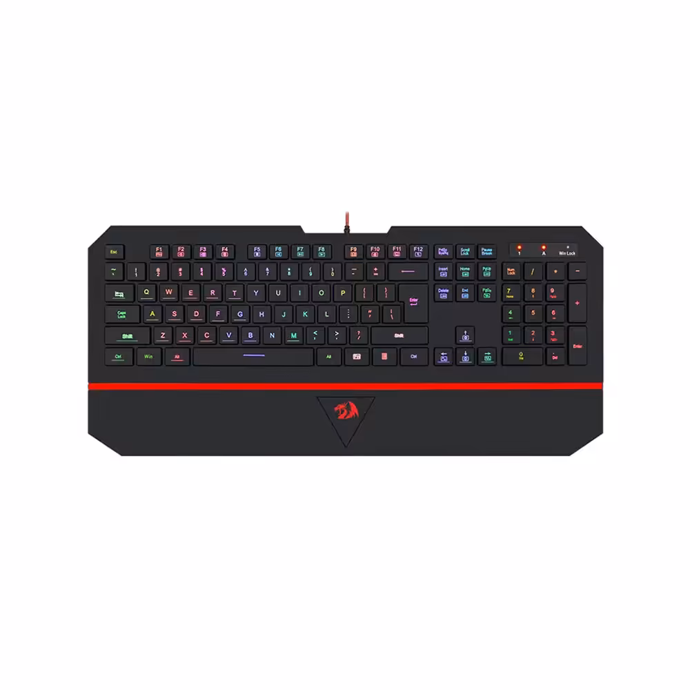 کیبورد گیمینگ با سیم ردراگون مدل کارورا 2 K502 RGB