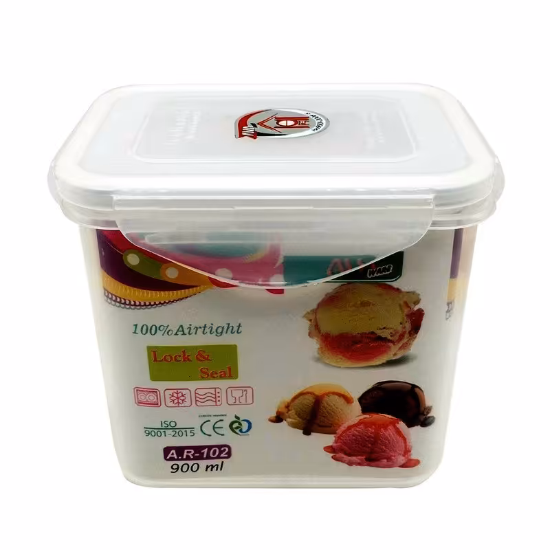 ظرف فریزری آوا 900 میلی لیتر کد 102