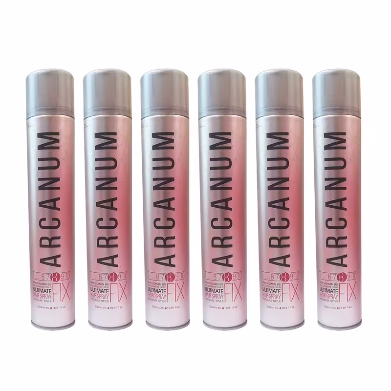 اسپری مو آرکانوم مدل Ultimate حجم 500 میلی لیتر مجموعه 6 عددی