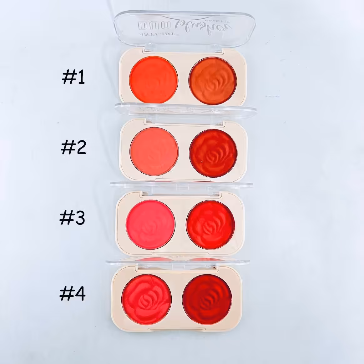 
پالت رژگونه دو رنگ گل رز انی لیدی 