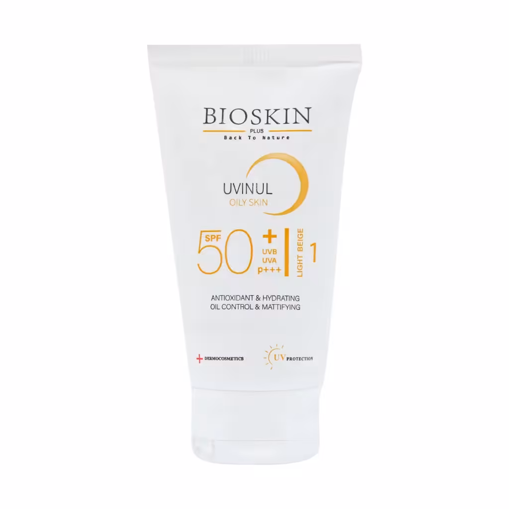 خرید و قیمت کرم ضد آفتاب SPF50 پوست چرب بایو اسکین
