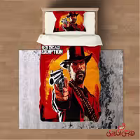 روتختی سه بعدی طرح گیم Red Dead Redemption کد 3054