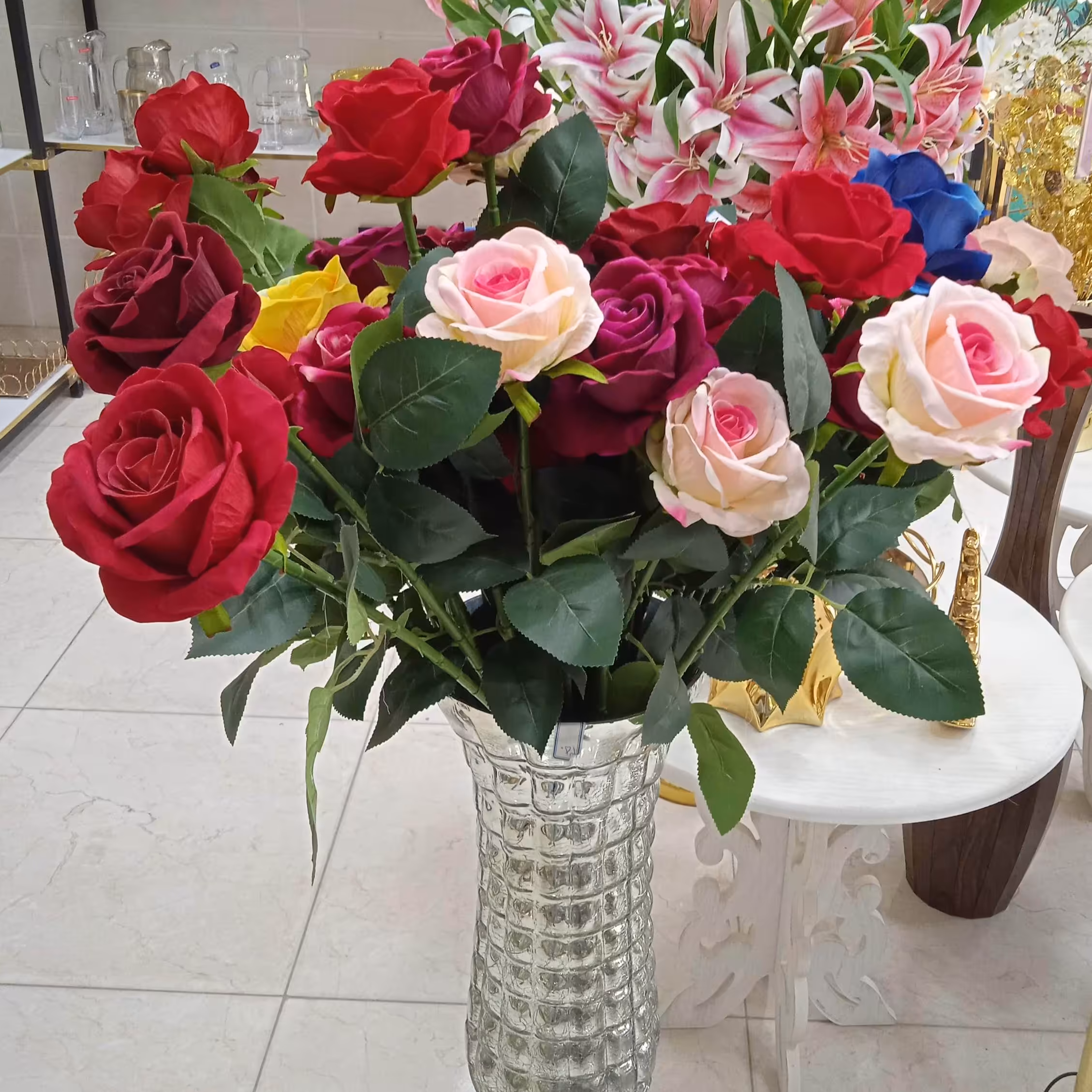 گل رز مصنوعی