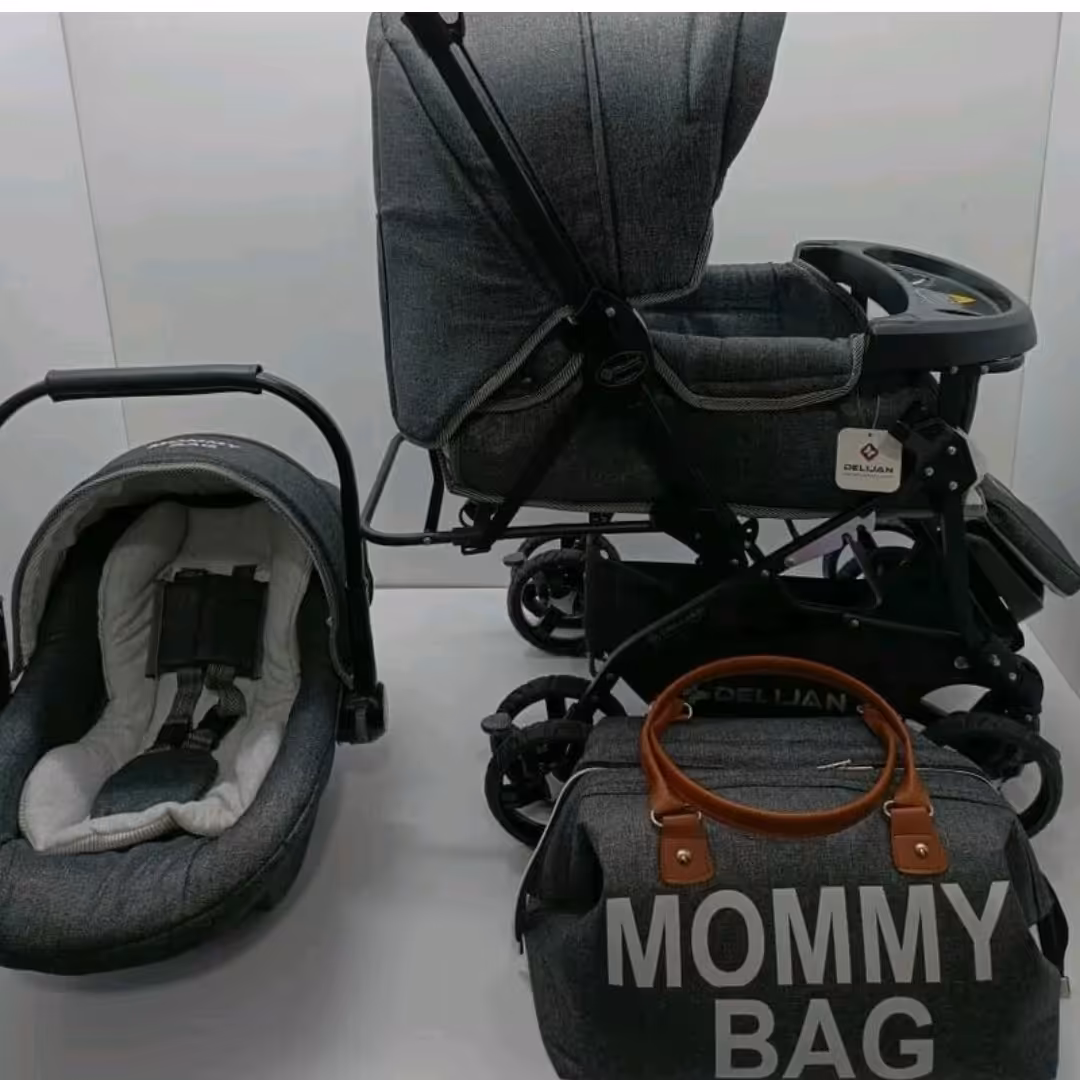 کالسکه  4 تکه با اسکلت ارابه