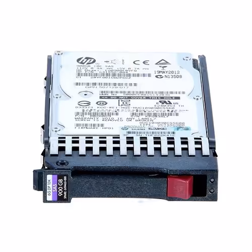 هارد سرور HP 900GB SAS 10K 6G SFF G7
