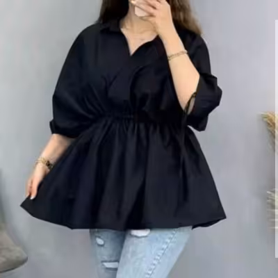 مانتو اسپرت زنانه داکرون مدل مانتو عروسکی1028