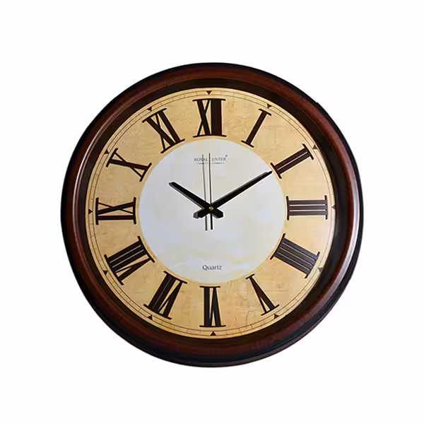 ساعت رویال سنتر طرح چوب