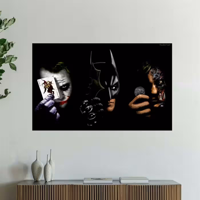 پوستر جذاب بتمن و جوکر