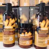 شامپو و ماسک مو میگ بدون سولفات زنجبیل Ginger Mige