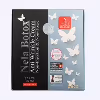 کرم بوتاکس نلا پنج عددی 10CC-رفع چین و چروک(خطوط گردن-دورچشم و خنده- بدون تزریق)
