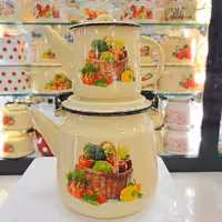 کتری قوری لعابی (پس کرایه)