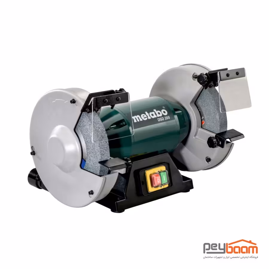 سنگ سنباده رومیزی دوطرفه سه فاز متابو مدل DSD 200