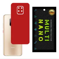 برچسب پوششی MultiNano مدل X-F1M-Red برای پشت موبایل شیامی  Redmi 10X 5G 