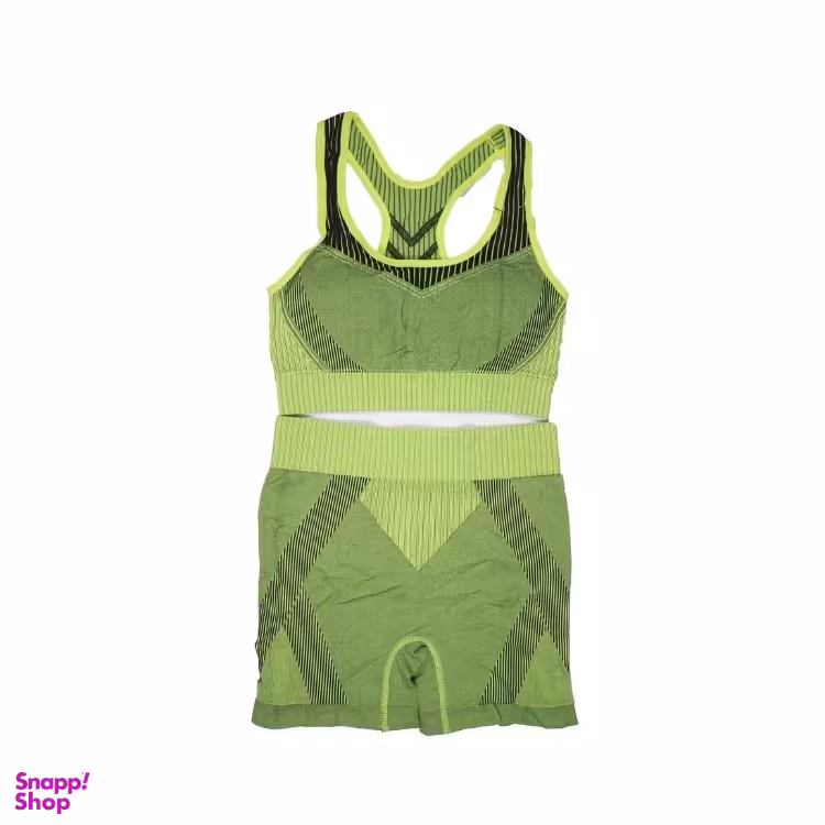 ست نیم تنه و شلوارک ورزشی زنانه کد 6788009900