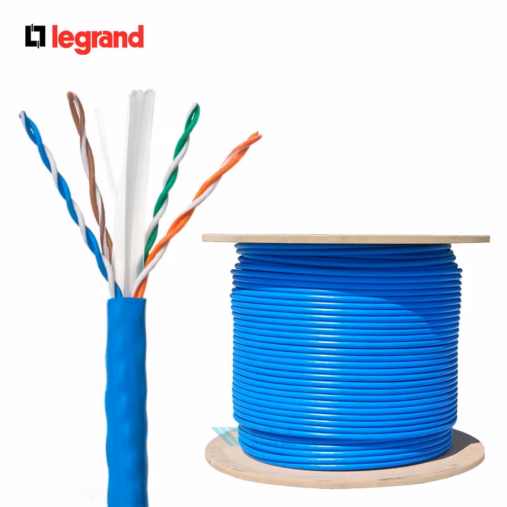 کابل شبکه لگراند تمام مس Legrand CAT6 UTP PVC 305m