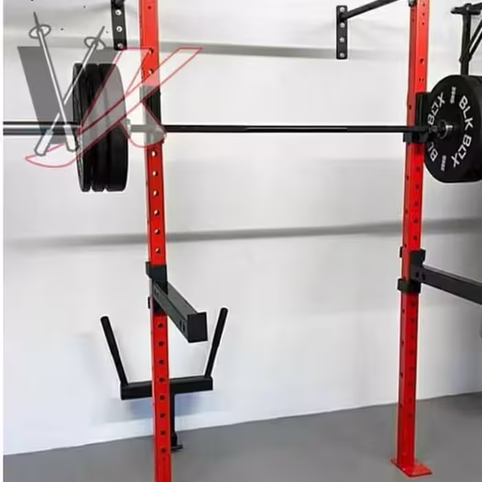 رک هالتر دیواری کراس فیت Crossfit wall bar rack کد 1302058