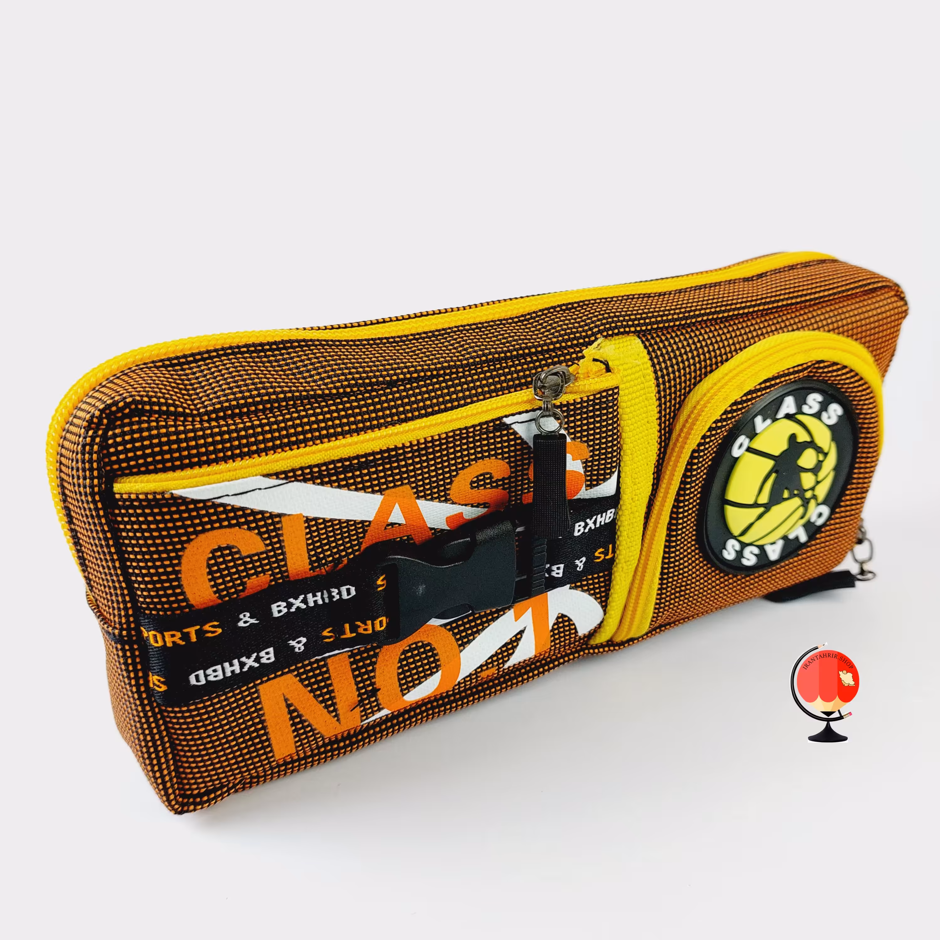 جامدادی طرح class  قهوه ای رنگ کد 2041