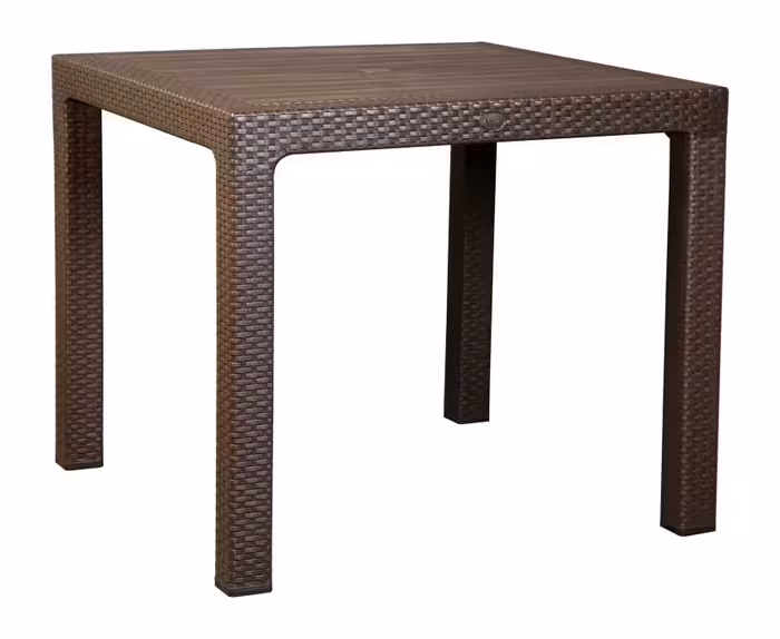 میز مربع حصیر بافت ناصر پلاستیک کد 323