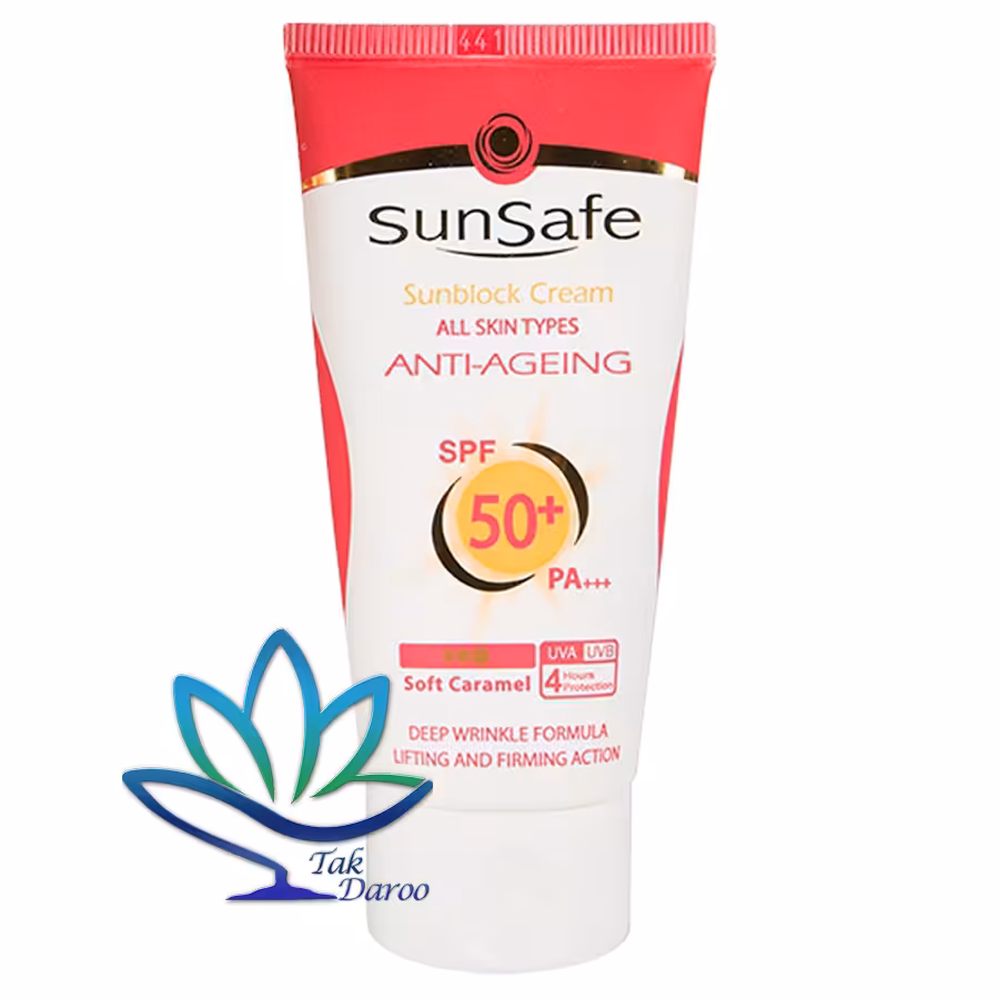 کرم ضد آفتاب ضد چروک سان سیف spf 50