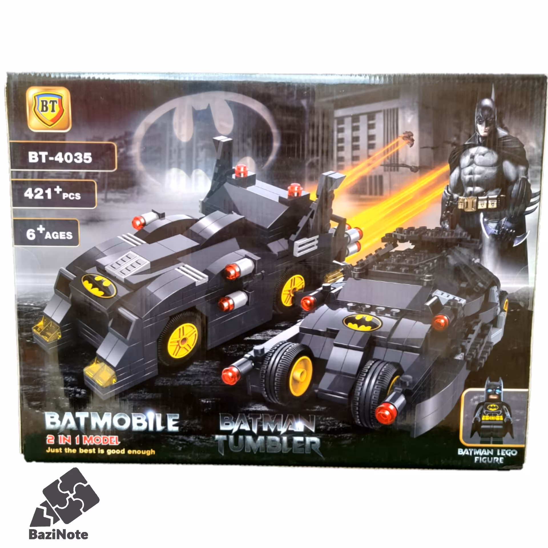 بازی فکری و سرگرمی لگو بت من 421 قطعه 