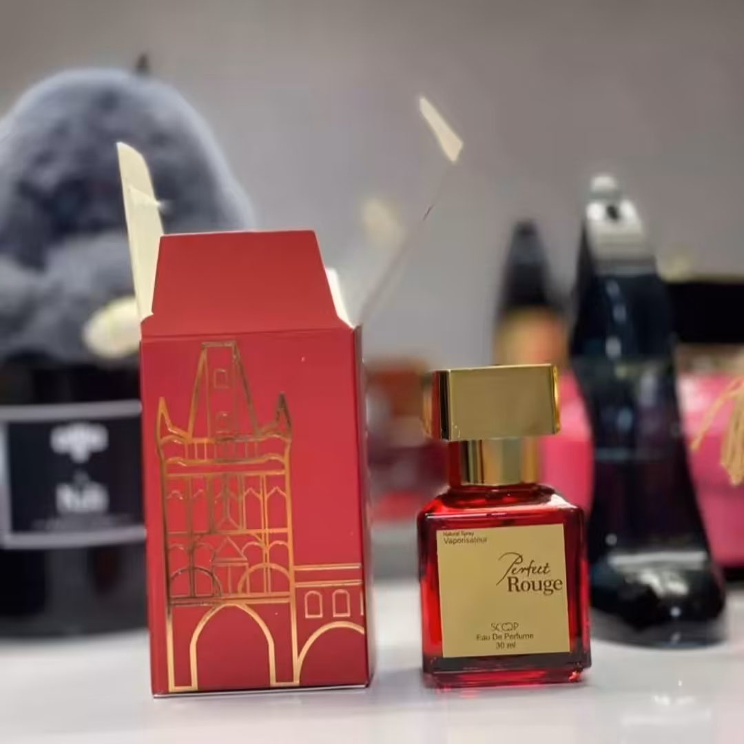 ادکلن مینیاتوری پرفکت رژ (باکارات رژ قرمز )  از برند اسکوپ حجم 30 میل